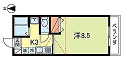 ピュア新高円寺 1Kの間取図画像