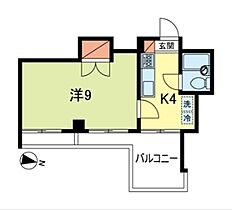 コーポ松川 302 ｜ 東京都杉並区和田３丁目15-2（賃貸マンション1DK・3階・25.58㎡） その2