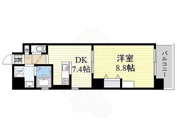 愛知県名古屋市中区丸の内２丁目(賃貸マンション1DK・4階・40.14㎡)の写真 その2