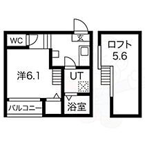 グランビル上小田井  ｜ 愛知県名古屋市西区市場木町（賃貸アパート1K・1階・21.29㎡） その2