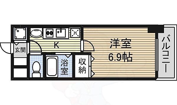 プレサンスＳＡＫＡＥリバースタイル ｜愛知県名古屋市中区大須４丁目(賃貸マンション1K・7階・21.68㎡)の写真 その2