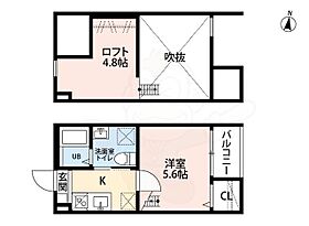 プレンフル2  ｜ 愛知県名古屋市中村区北畑町１丁目（賃貸アパート1K・1階・20.79㎡） その2