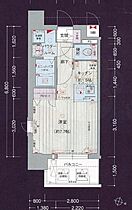 プレサンス名古屋STATIONアライブ  ｜ 愛知県名古屋市中村区太閤通３丁目45番（賃貸マンション1K・14階・24.48㎡） その2