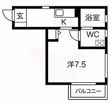 愛知県名古屋市中村区二ツ橋町２丁目（賃貸アパート1K・3階・24.93㎡） その2