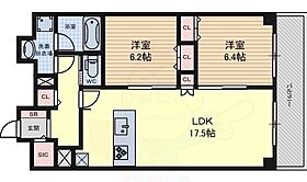 グランルクレ新栄ウエスト  ｜ 愛知県名古屋市中区新栄２丁目40番6号（賃貸マンション2LDK・11階・74.88㎡） その2