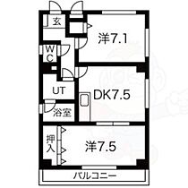 キャッスル神宮東  ｜ 愛知県名古屋市熱田区三本松町（賃貸マンション2LDK・3階・51.48㎡） その2