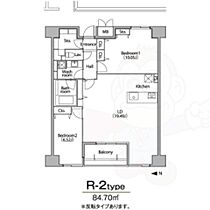 グラン・アベニュー栄  ｜ 愛知県名古屋市中区栄１丁目20番10号（賃貸マンション2LDK・13階・84.70㎡） その2