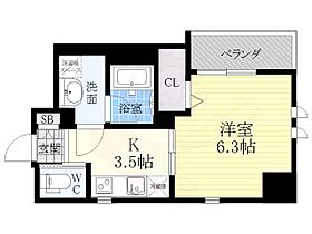 愛知県名古屋市中村区太閤通９丁目（賃貸マンション1K・8階・27.00㎡） その2