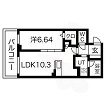 JMFレジデンス名駅南(旧:Dimora名駅南)  ｜ 愛知県名古屋市中村区名駅南３丁目（賃貸マンション1LDK・3階・43.97㎡） その2