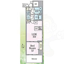 インセンス名駅  ｜ 愛知県名古屋市西区那古野２丁目（賃貸マンション1LDK・6階・40.91㎡） その2