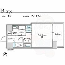 愛知県名古屋市中区千代田３丁目24番16号（賃貸マンション1K・9階・27.13㎡） その2