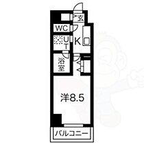 愛知県名古屋市中村区名駅南１丁目（賃貸マンション1K・7階・27.70㎡） その2