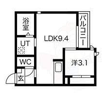 愛知県名古屋市西区栄生２丁目（賃貸アパート1LDK・1階・30.17㎡） その2