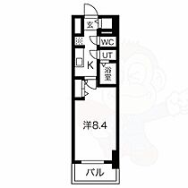 愛知県名古屋市西区幅下２丁目（賃貸マンション1K・9階・26.22㎡） その2