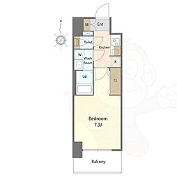 S-RESIDENCE亀島駅前ascent 2階/-