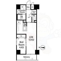 GRANDUKE正木 13階/1301