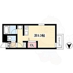 サクセス6 ワンルームの間取図画像