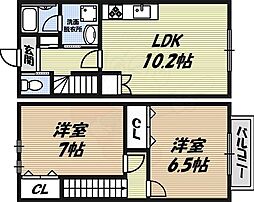 FourSeasons 2LDKの間取図画像