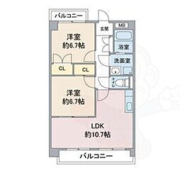 コンフォール南川 4階/405