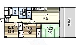 メモリータイム 3LDKの間取図画像