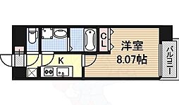 マリオン千代田 1Kの間取図画像