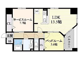 QREST葵(旧S-FORT葵) 5階