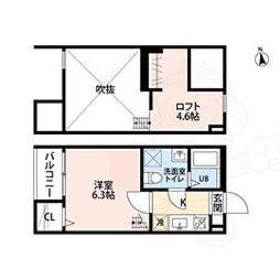 ヴィルシーナ 1階/-