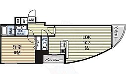 さくらヒルズフジミ 1LDKの間取図画像