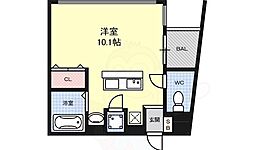 Tステージ新栄 ワンルームの間取図画像