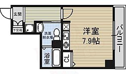 パークアクシス丸の内 ワンルームの間取図画像