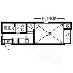 名鉄名古屋本線 栄生駅 徒歩7分 1階/-