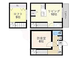 Spread 1LDKの間取図画像