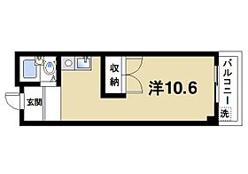 ブレスト北之庄V  ｜ 奈良県奈良市北之庄西町1丁目（賃貸マンション1R・3階・20.25㎡） その2