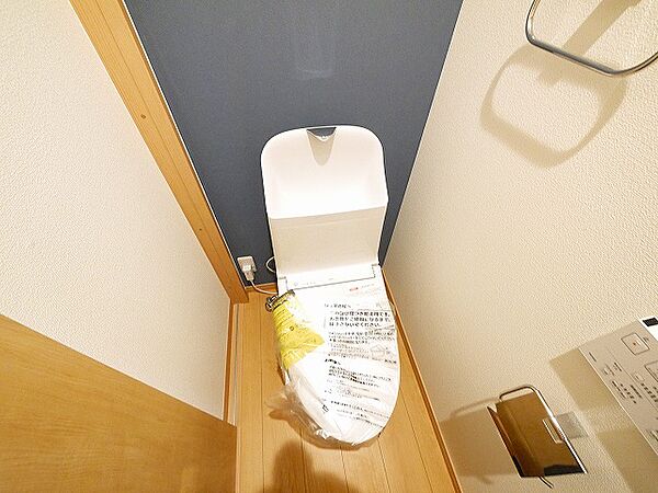 画像8:落ち着いた色調のトイレです