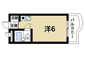 シティパレスあやめ池P-7  ｜ 奈良県奈良市あやめ池南2丁目（賃貸マンション1R・1階・15.24㎡） その2