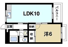 奈良県奈良市芝辻町3丁目（賃貸マンション1LDK・2階・36.45㎡） その2