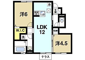 京都府木津川市城山台10丁目（賃貸アパート2LDK・1階・53.06㎡） その2