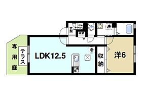 メゾンリヴェール  ｜ 奈良県奈良市東九条町（賃貸アパート1LDK・1階・45.64㎡） その2