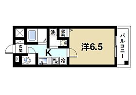 メルベーユ生駒  ｜ 奈良県生駒市谷田町（賃貸マンション1K・3階・21.45㎡） その2