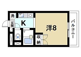 シャトレー  ｜ 奈良県大和郡山市南郡山町（賃貸マンション1K・2階・22.70㎡） その2