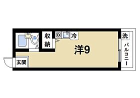 SKYマンション  ｜ 奈良県奈良市富雄北1丁目（賃貸マンション1R・2階・16.00㎡） その2