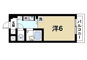 奈良県奈良市法蓮町（賃貸マンション1R・4階・17.55㎡） その2