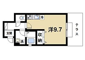 クレイドル奈良町  ｜ 奈良県奈良市中新屋町（賃貸アパート1R・1階・27.61㎡） その2