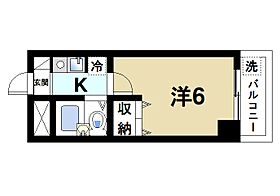 奈良県奈良市大宮町3丁目（賃貸マンション1K・5階・18.70㎡） その2