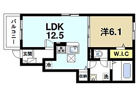 ファミーユ　タチバナ  ｜ 奈良県奈良市秋篠新町（賃貸アパート1LDK・1階・44.70㎡） その1