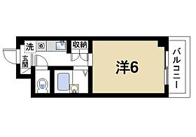 奈良県奈良市法蓮町（賃貸マンション1R・3階・18.70㎡） その2