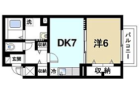 奈良県奈良市芝辻町2丁目（賃貸アパート1DK・2階・37.35㎡） その2