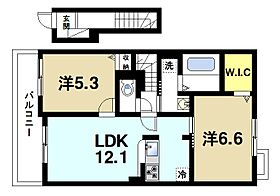 グランツII  ｜ 奈良県奈良市杏町（賃貸アパート2LDK・2階・58.99㎡） その2