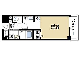 奈良県奈良市大宮町7丁目（賃貸マンション1R・3階・25.22㎡） その2