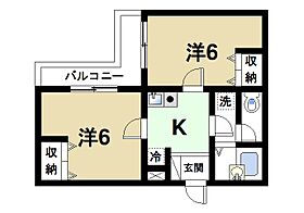 奈良県奈良市北袋町（賃貸マンション2K・3階・35.00㎡） その2